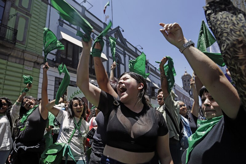 Marcha por la despenalización del aborto en la Ciudad de México