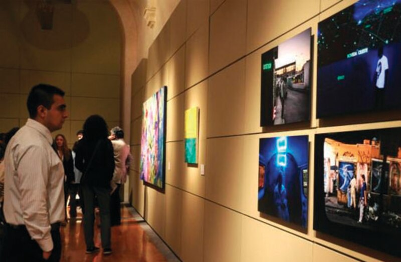 Exposición de arte contemporáneo