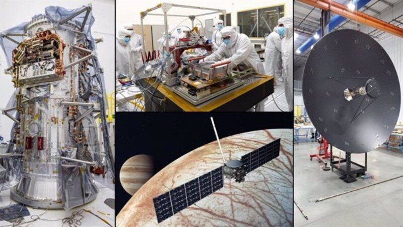 Imagen de la NASA de la misión Juno a Júpiter