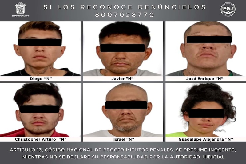 Title: Se buscan a estos delincuentes en el Estado de México