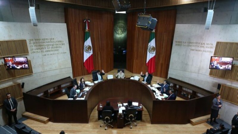 Sesión de la Suprema Corte de Justicia de la Nación (SCJN)