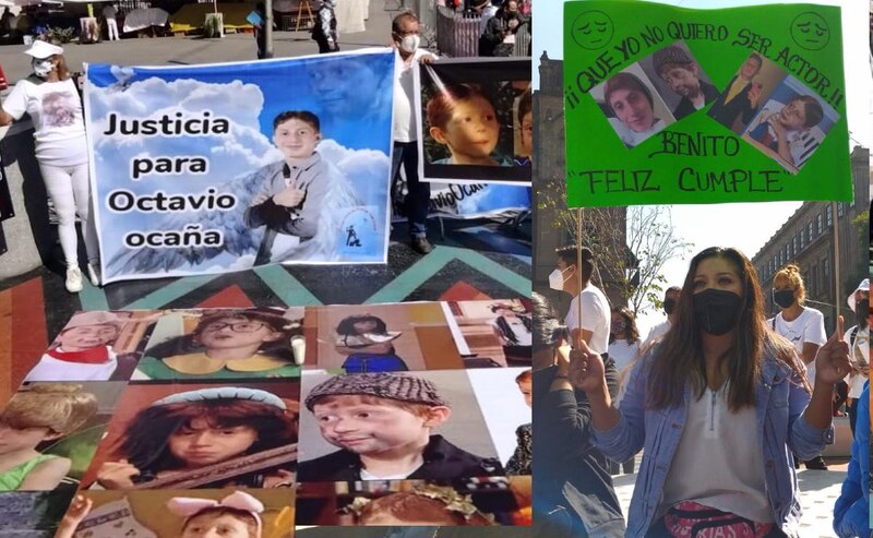 Protesta para exigir justicia para Octavio Ocaña