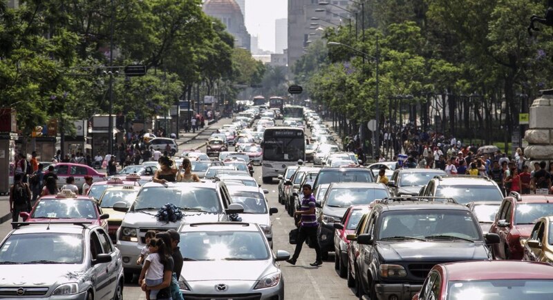 Tráfico en la Ciudad de México