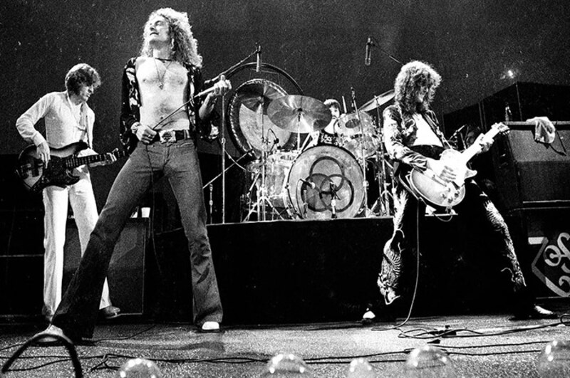 Led Zeppelin en concierto