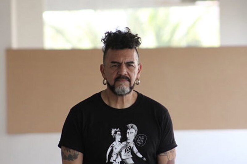 El artista plástico argentino Eduardo Stupía