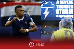 Suspenden por tormenta el Francia vs. Irak: ¿Cómo va el partido del Mundial?
