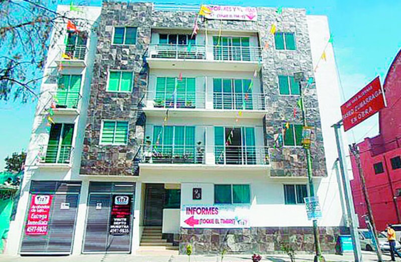 Edificio de apartamentos en la Ciudad de México
