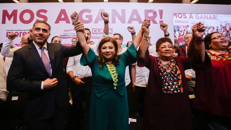 Clausura de campaña de Morena en la Ciudad de México