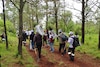 Alcaldía Milpa Alta reforesta paraje El Coyote con 12 mil árboles 