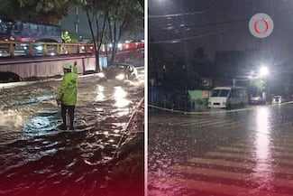 Caos en CDMX por lluvias: reporte de tráfico, inundaciones y líneas del Metro afectadas