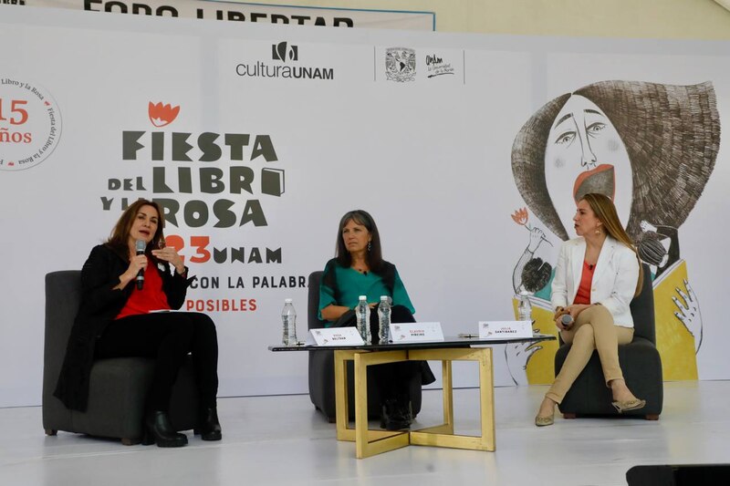 Mesa redonda en la FIL del libro UNAM 2023