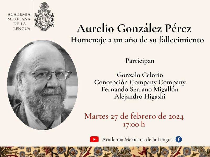 Title: Aurelio González Pérez: Homenaje a un año de su fallecimiento