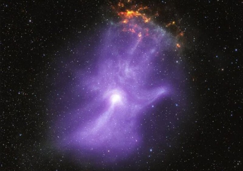 La galaxia púrpura