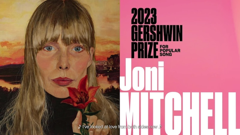 Joni Mitchell, ganadora del premio Gershwin 2023 a la canción popular