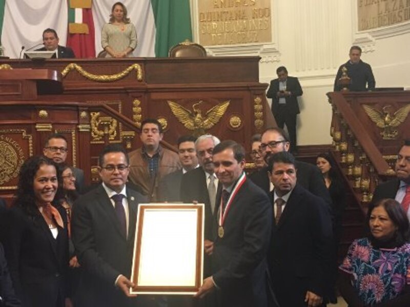Entrega de la Medalla al Mérito en Ciencias y Artes 2017