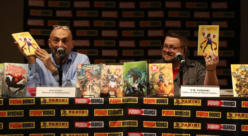 Presentación de novedades de Marvel Comics en la Comic Con de Nueva York