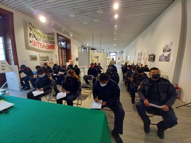 Policías en formación