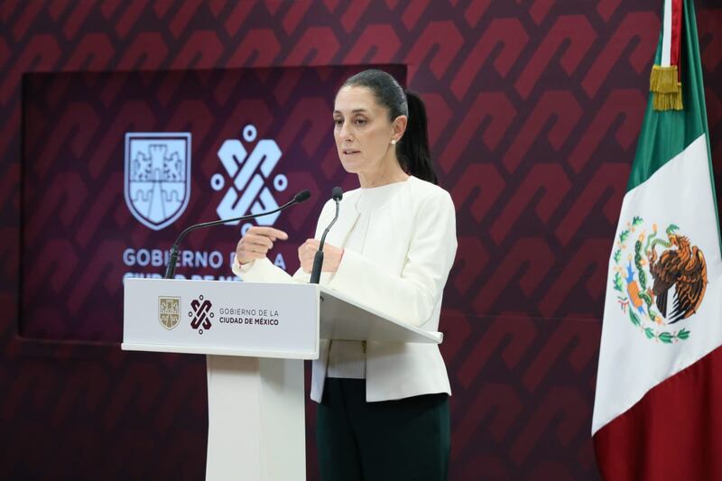 La Jefa de Gobierno, Claudia Sheinbaum, encabeza conferencia de prensa