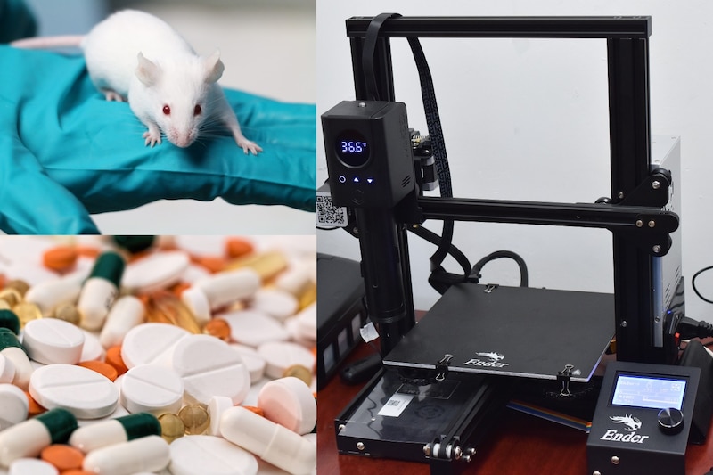 Impresión 3D de medicamentos