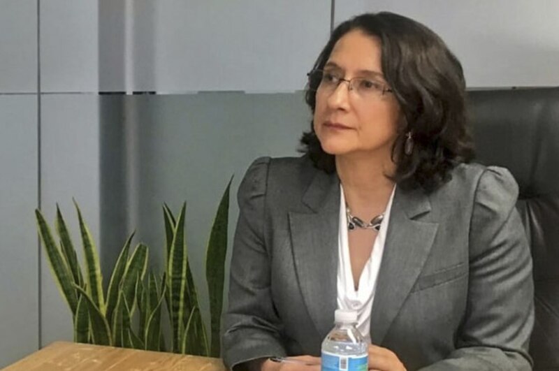La Ministra de Educación, Marilú Martens, durante una entrevista.