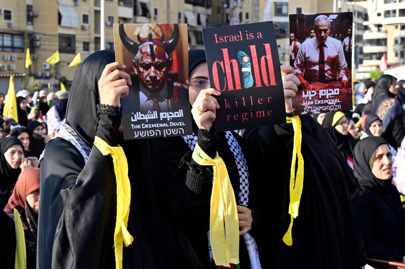 Protesta contra Israel en Palestina