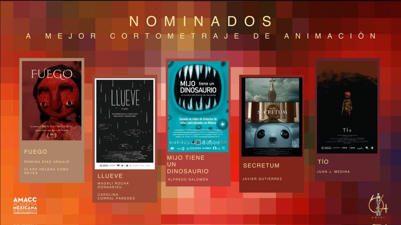 Nominados a Mejor Cortometraje de Animación