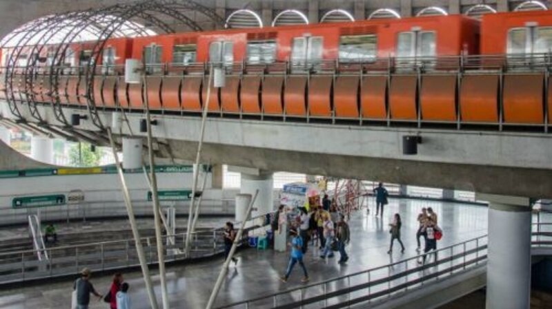Estación del metro de la Ciudad de México