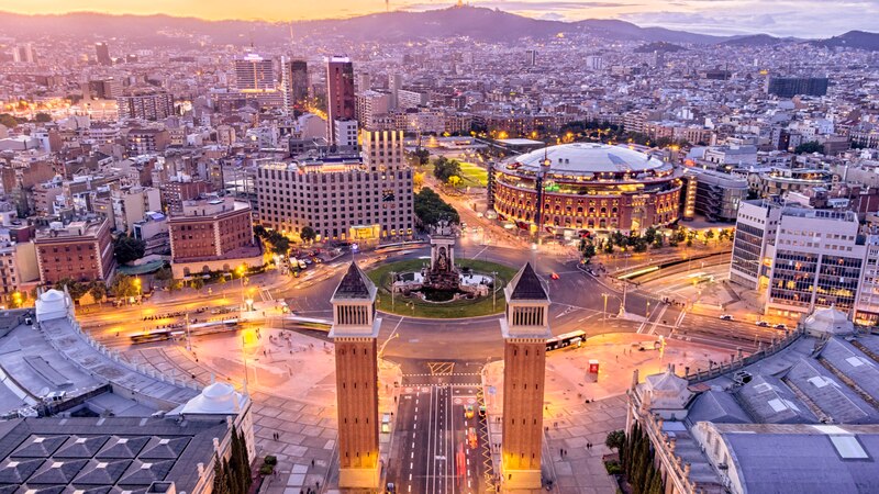 Barcelona desde arriba