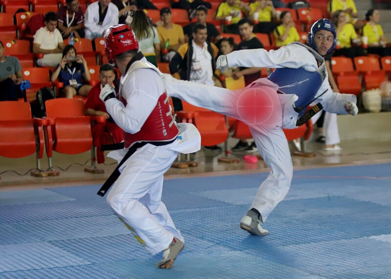Combate de Taekwondo