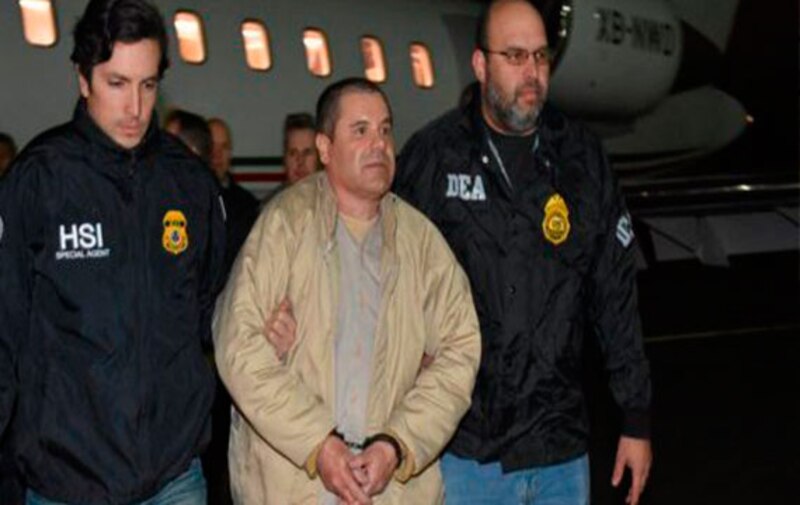 El Chapo es extraditado a Estados Unidos