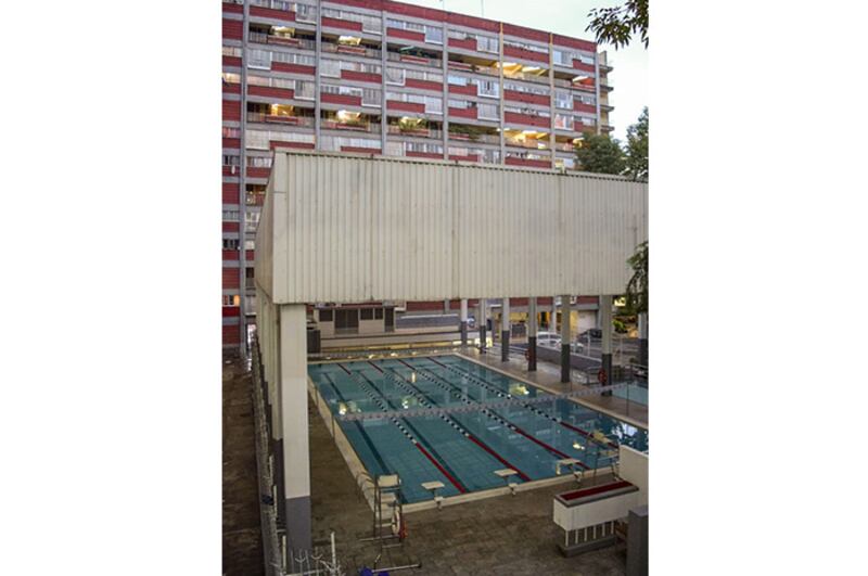 Piscina vacía