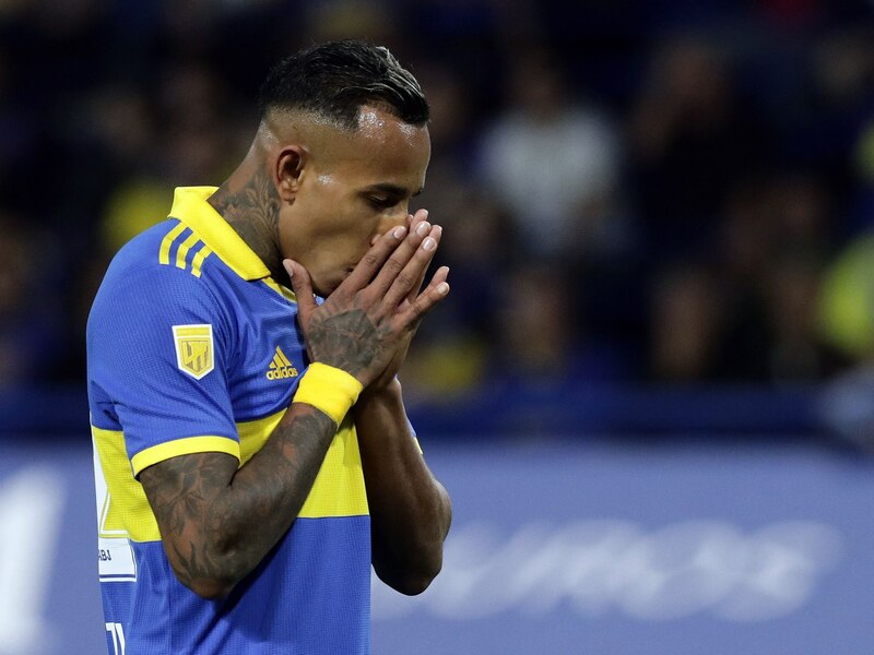 Jugador de fútbol colombiano Edwin Cardona
