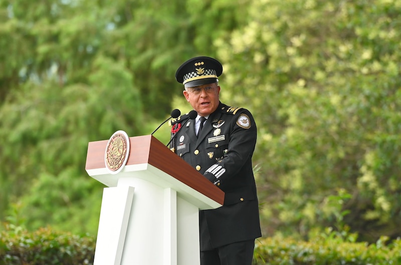 Hernán Cortés Hernández, general de división de Estado Mayor y comandante de la Guardia Nacional, aseveró que a seis años de la conformación de la Guardia Nacional ha tenido una evolución sin precedentes