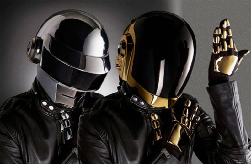 Daft Punk, el dúo francés de música electrónica.