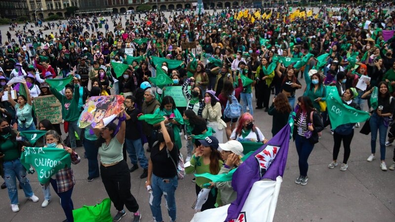 Protesta por los derechos de las mujeres