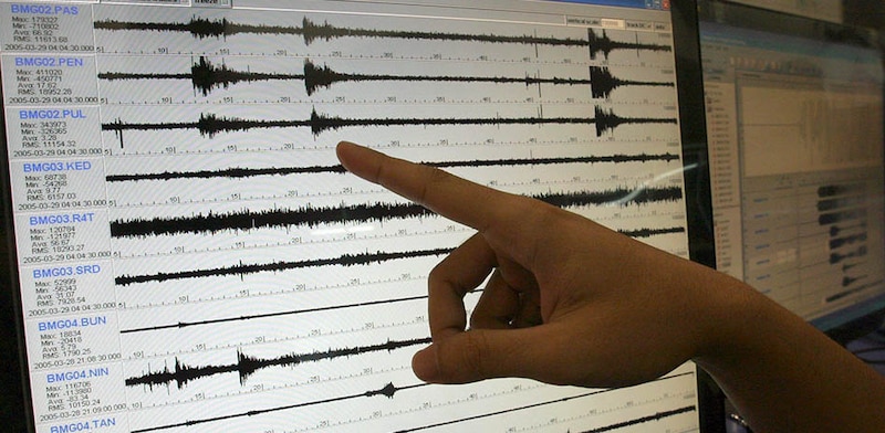 Espectrogramas de terremotos