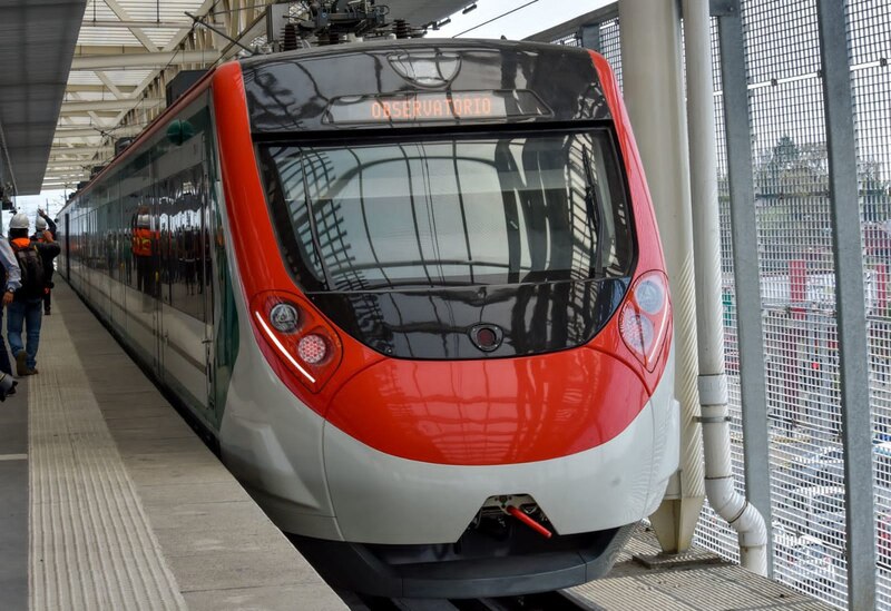 Tren en la estación