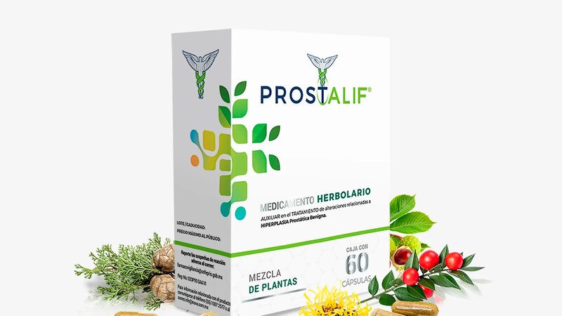 Prostalif - Medicamento herbolario para la hiperplasia prostática benigna