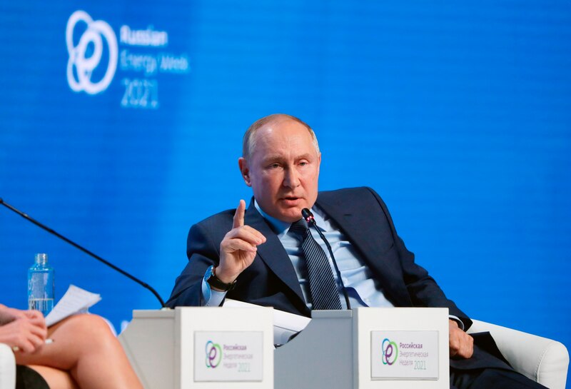 Vladimir Putin en el Foro Económico Internacional de San Petersburgo