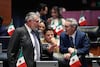 Anuncian morenistas conversatorios en Senado para reforma sobre amparo; Adán Augusto los cancela