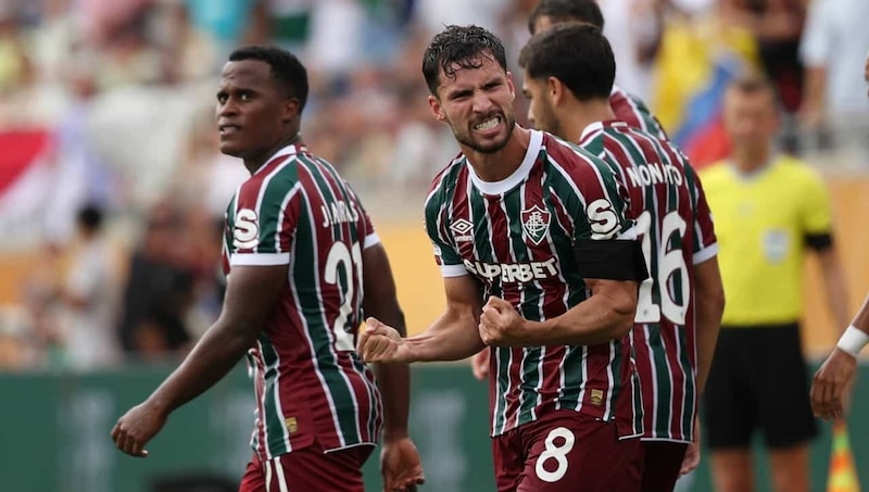 Jugadores del equipo Fluminense