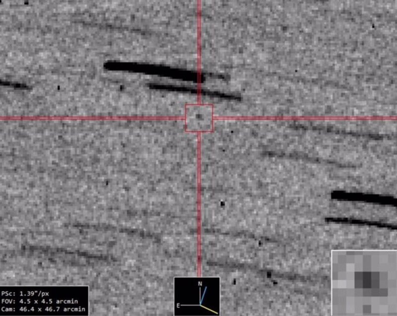 Imagen de microscopía electrónica de barrido de una muestra de roca