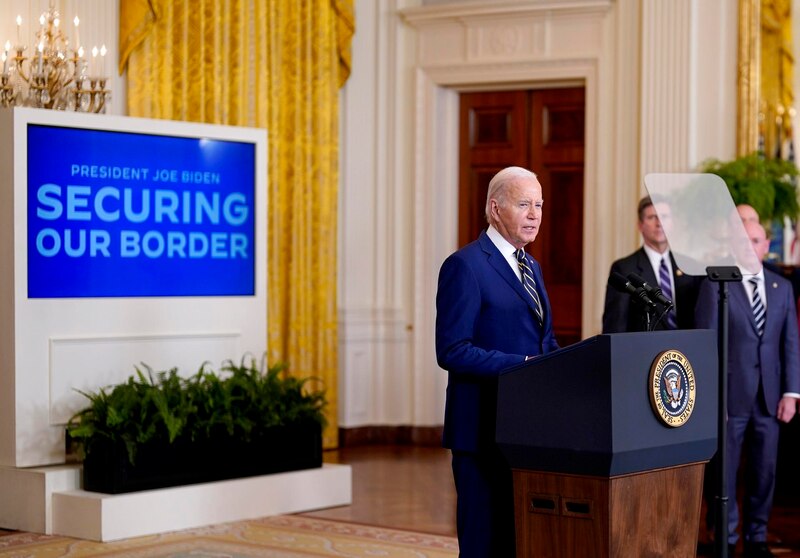 El presidente Biden pronuncia un discurso sobre la seguridad fronteriza