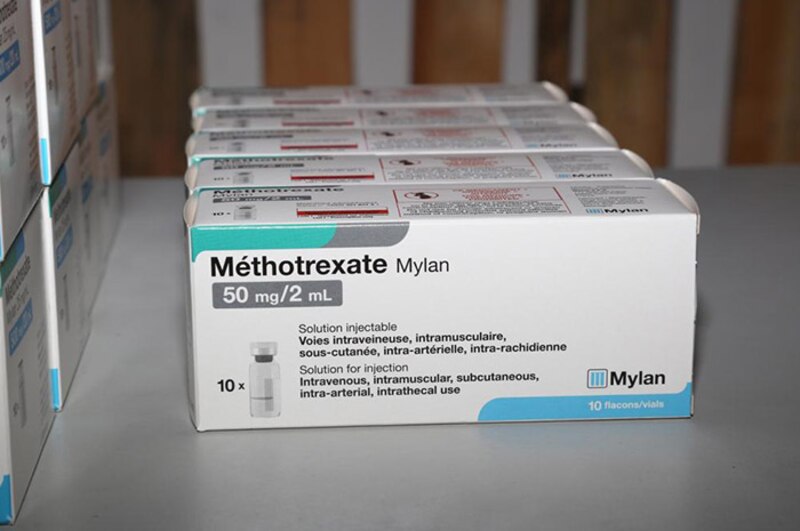 Metotrexato Mylan 50 mg/2 mL solución inyectable