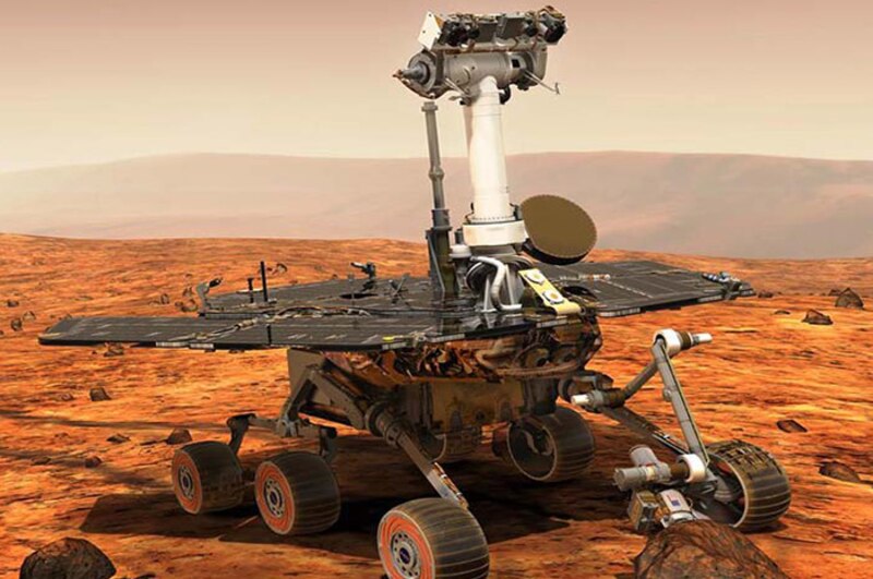 Curiosity, el rover de la NASA, explora la superficie de Marte