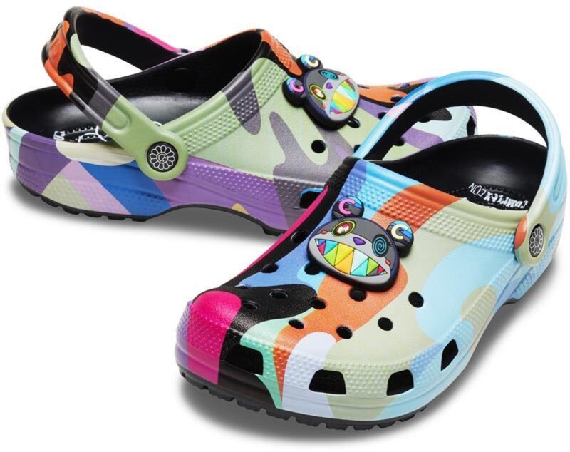 Colaboración Takashi Murakami x Crocs