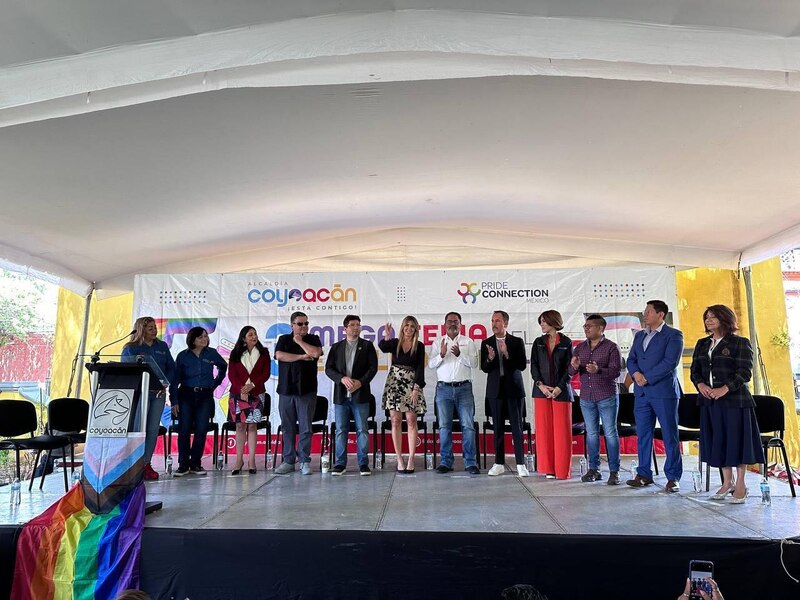 La alcaldía de Coyoacán celebra el Orgullo LGBTTTIQ+