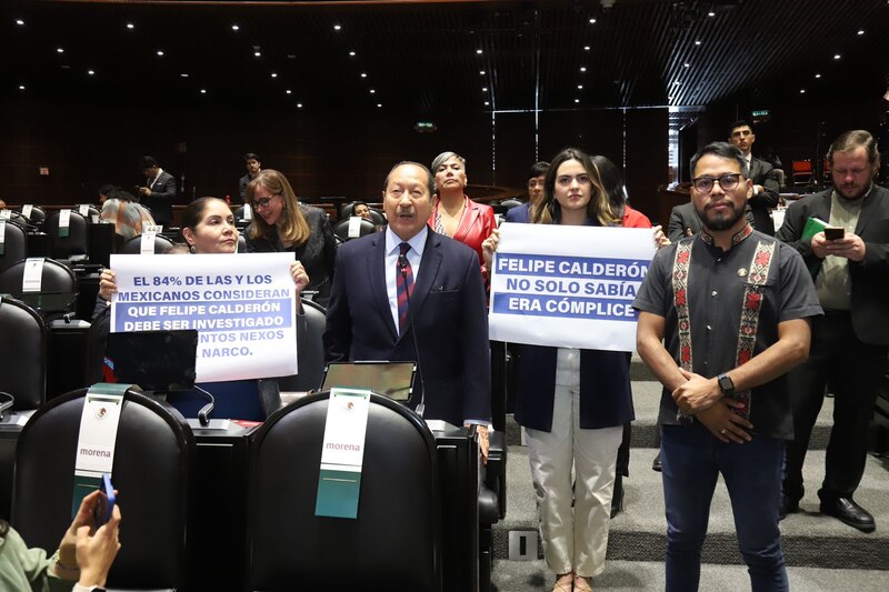 Calderón debe ser investigado por sus nexos con el narco, según el 84% de los mexicanos
