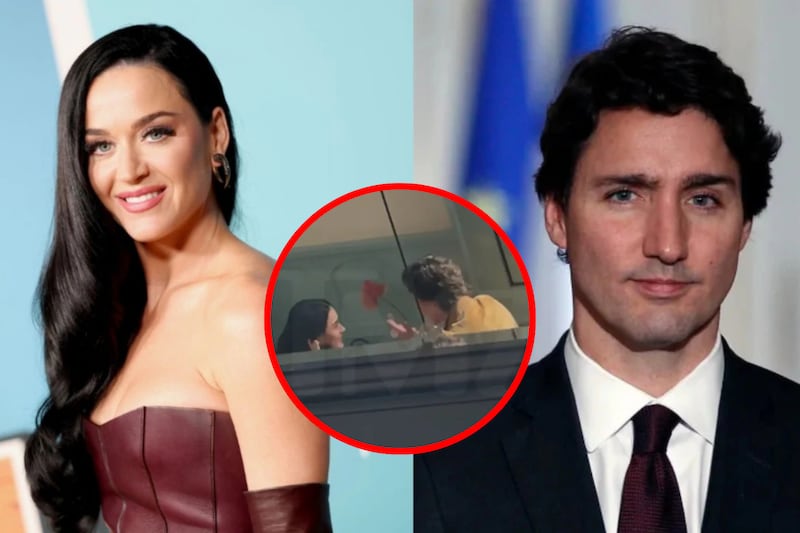 Katy Perry y Justin Trudeau