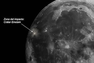 Una parte de un cohete de SpaceX impacta contra la Luna y la NASA afirma que la colisión “no representa ningún peligro”